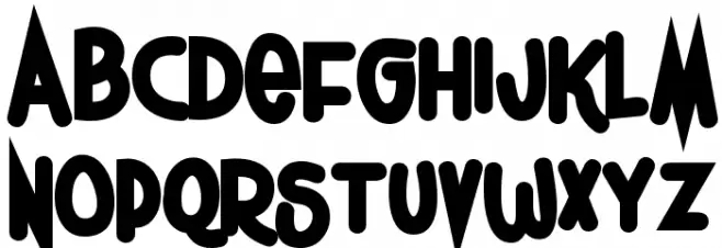 Thursdoo Schriftart Groß
