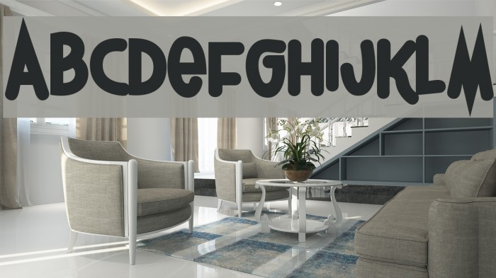 Thursdoo Font examples