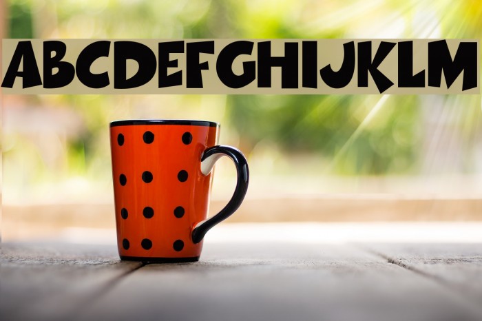 Thwack Font examples
