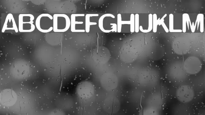 Thwart BRK Font examples