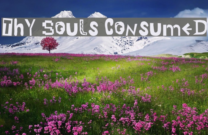 Thy Souls Consumed Example 1