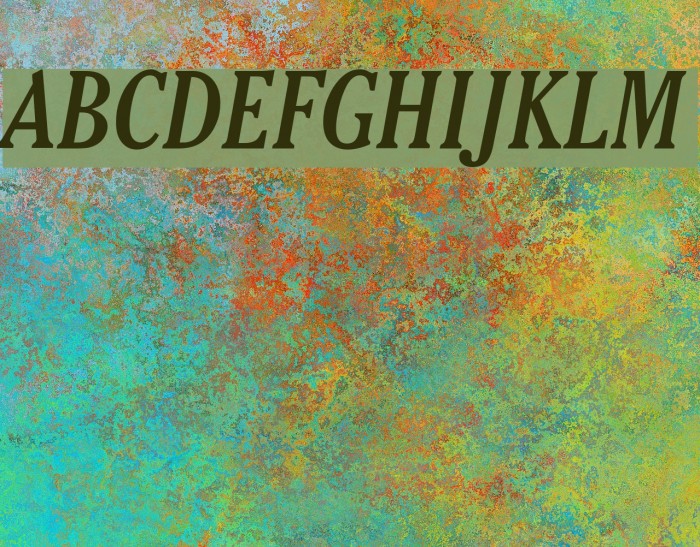 Thyssen J Italic Шрифта examples