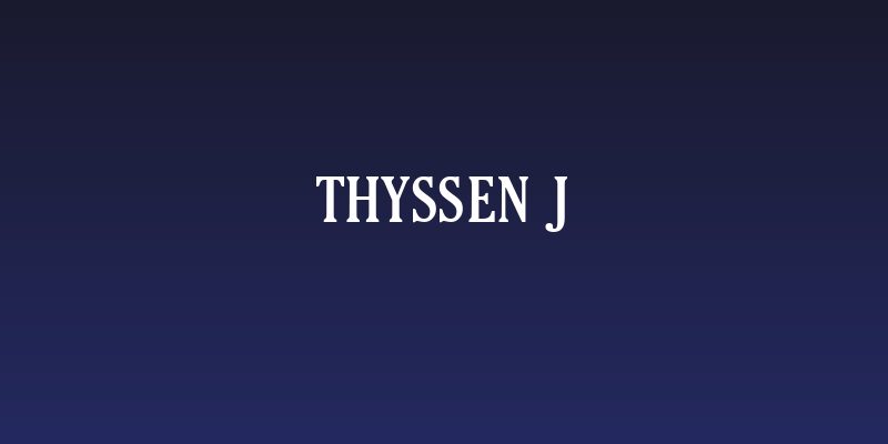 Thyssen J Social Header