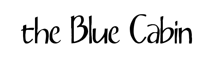 the Blue Cabin Font