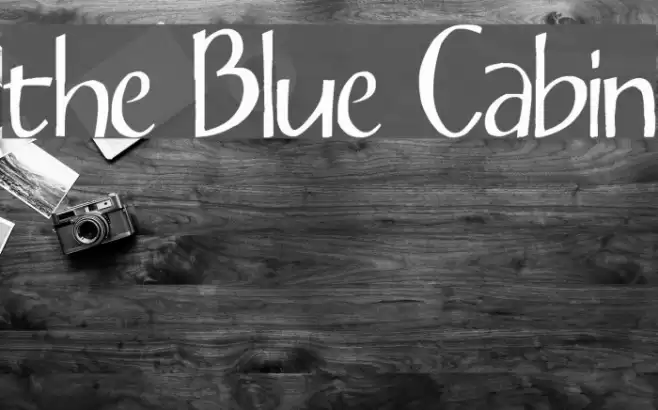 the Blue Cabin Caratteri examples