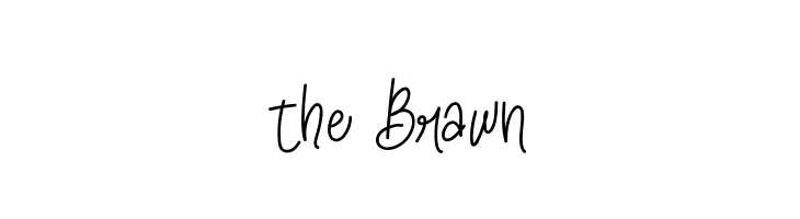 the Brawn  免费字体下载