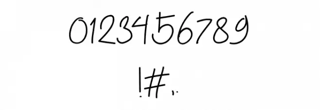 the Brawn Font OTHER CHARS