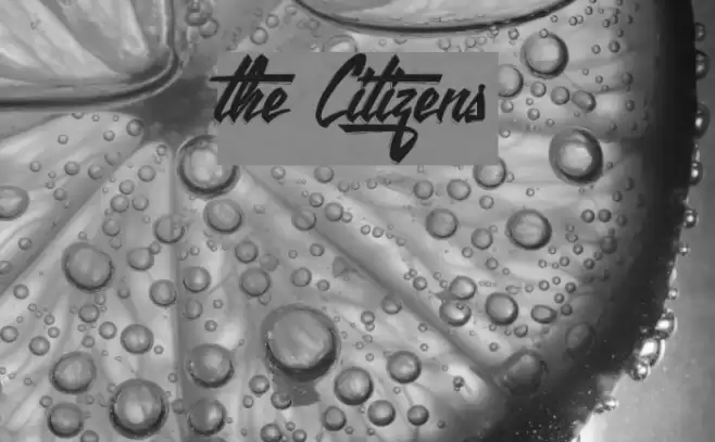 the Citizens Font examples