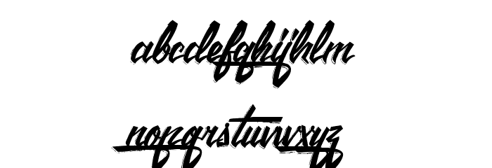 the Citizens Font LOWERCASE