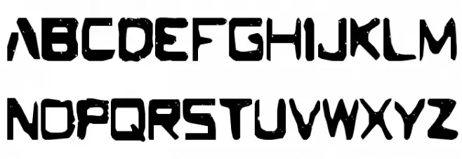 the DEEPER フォント 大文字