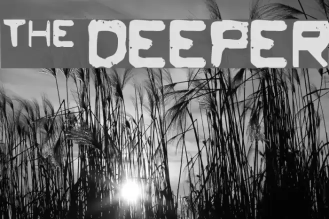 the DEEPER フォント examples