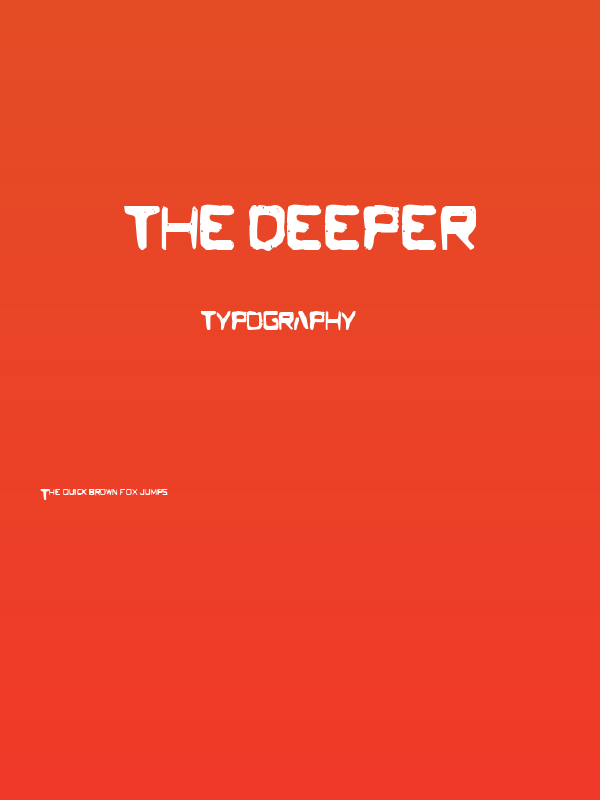 the DEEPER Poster