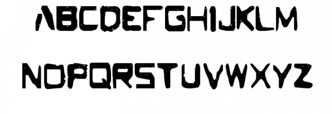 the DEEPER フォント 小文字