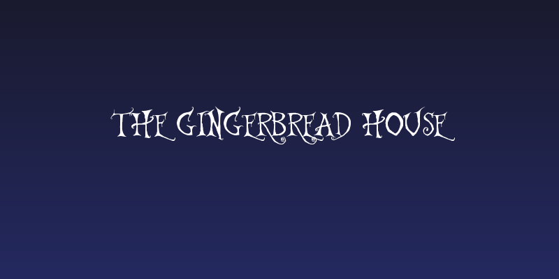the Gingerbread House Social Header