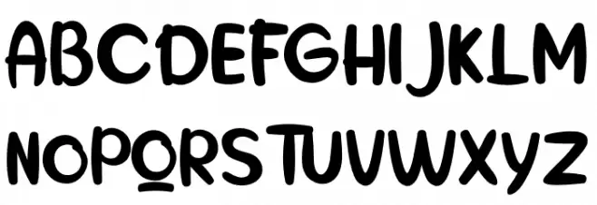 the Hungary 字体 大写
