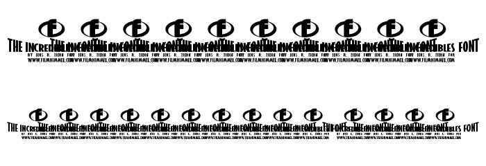 the-Incredibles Font OTHER CHARS