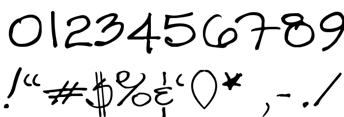 the Joynt Font OTHER CHARS