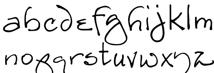 the Joynt Font LOWERCASE