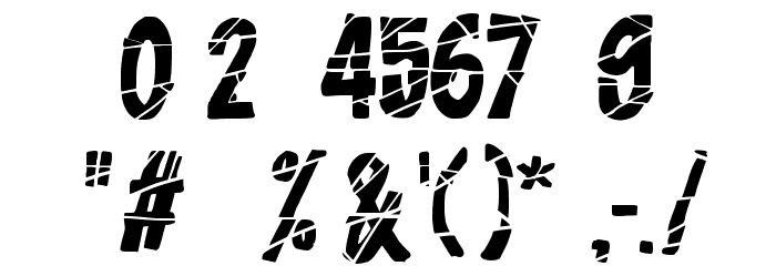the Lost Souls Font OTHER CHARS