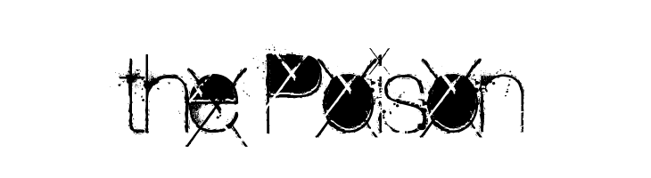 the Poison  font caratteri gratis