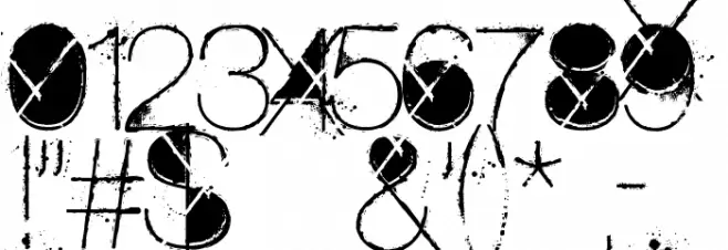 the Poison Font OTHER CHARS