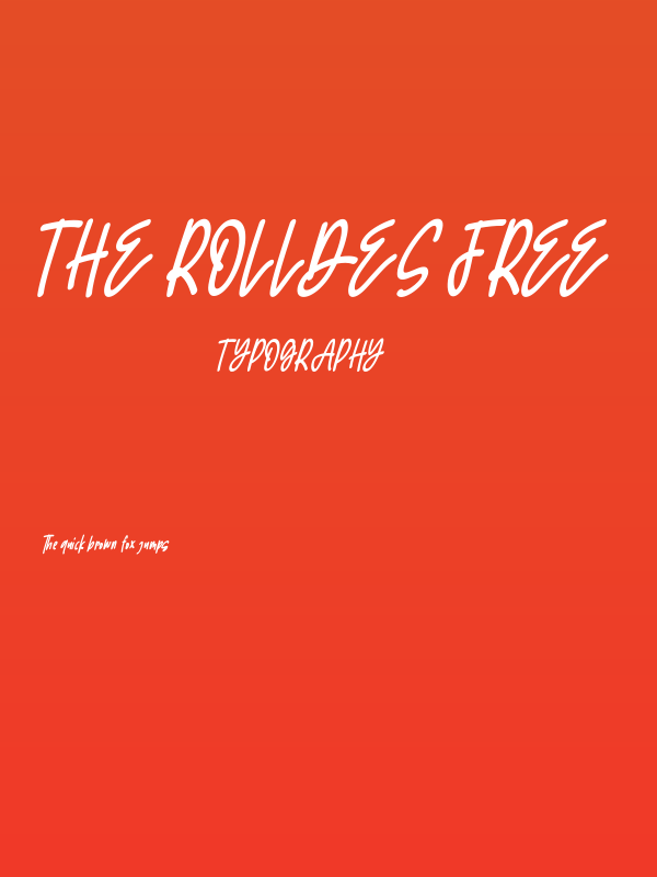 the Rolldes FREE Poster