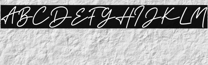 the Strong Signature Example 1