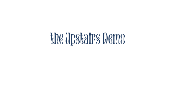 the Upstairs Demo Logo