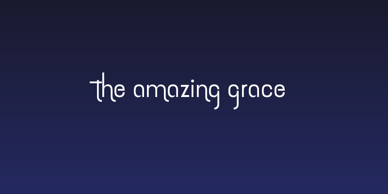 the amazing grace Social Header