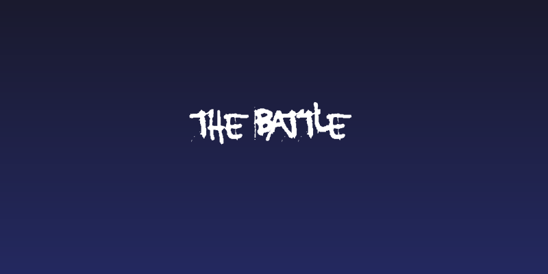 the battle Social Header