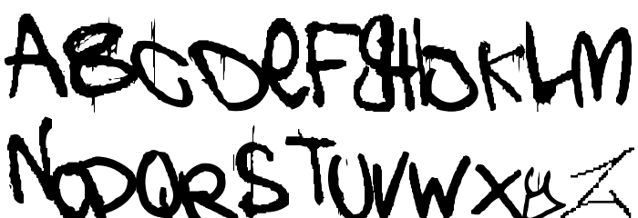 the battle Font LOWERCASE