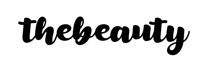 the beauty  Free Fonts Download