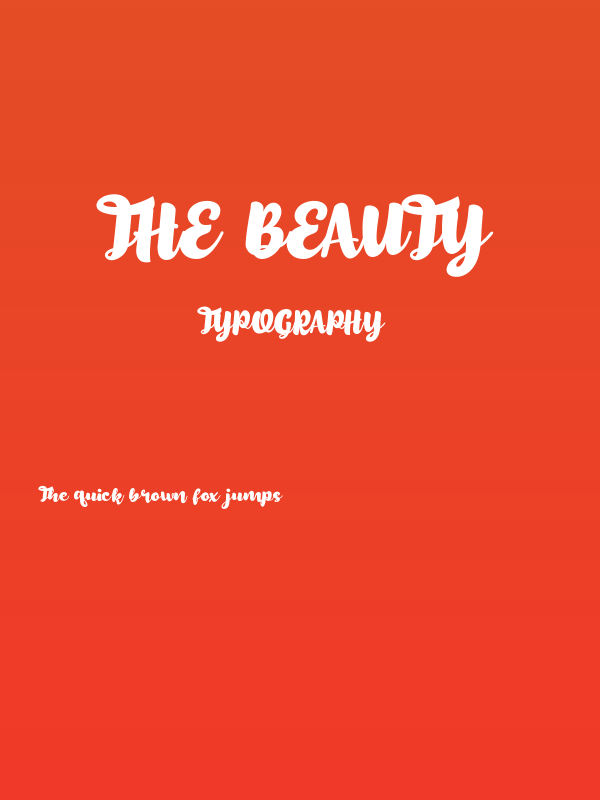 the beauty Poster