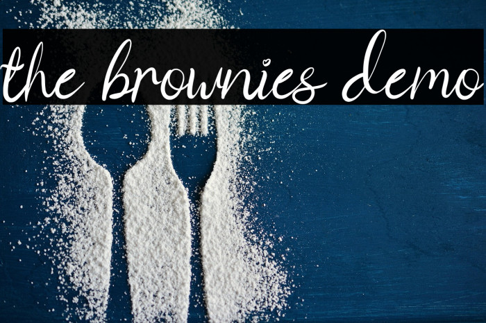 the brownies demo Example 3