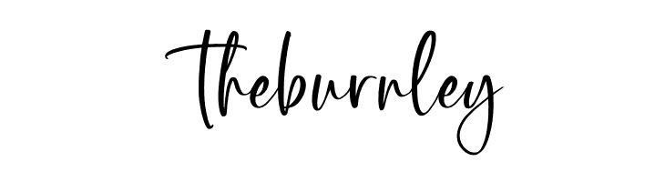 the burnley font caratteri gratis