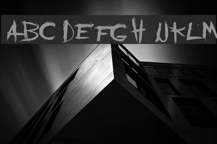 the chemical parade Font examples