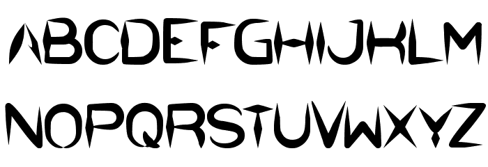 the dark knight Font LOWERCASE
