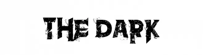 the dark  font caratteri gratis