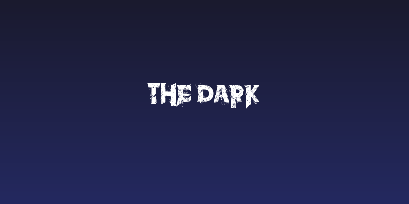 the dark Social Header