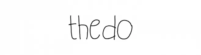 the do  Frei Schriftart Herunterladen