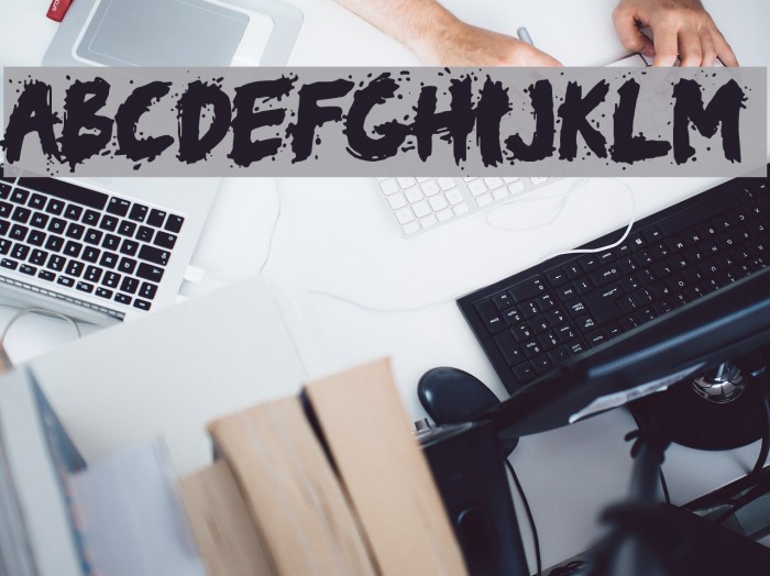 the enemigo Font examples