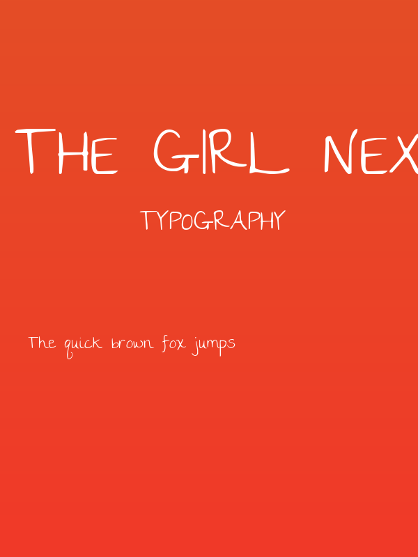 The Girl Next Door Poster