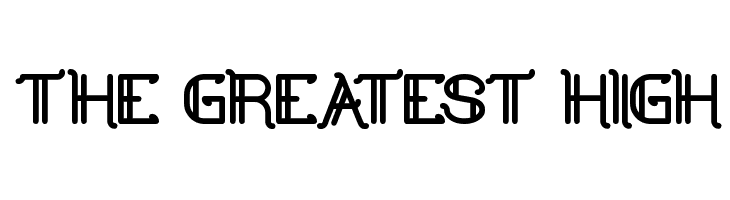 the greatest high Font