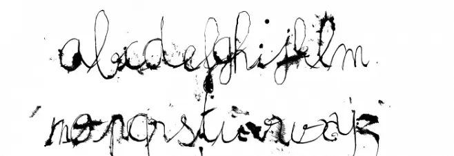 the haine au carre ! خط أحرف صغيرة