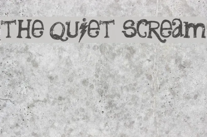 the quiet scream Example 1