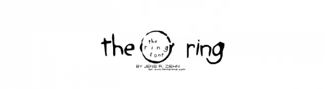 the-ring  Descarca Fonturi Gratis