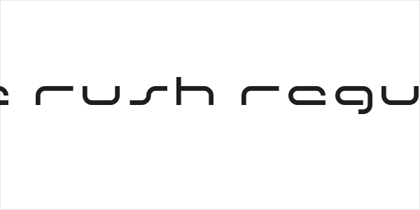 the rush Regular Logo