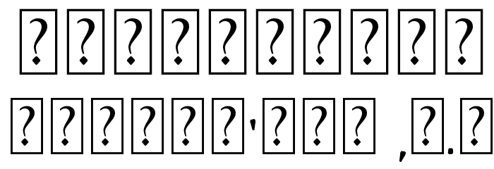 the sarcastic giraffe Font OTHER CHARS