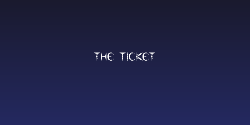 the ticket Social Header