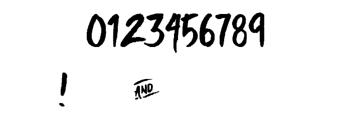theAmbience Font OTHER CHARS